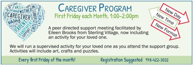 Caregiver Support Group info
