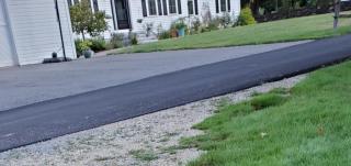 newly paved road